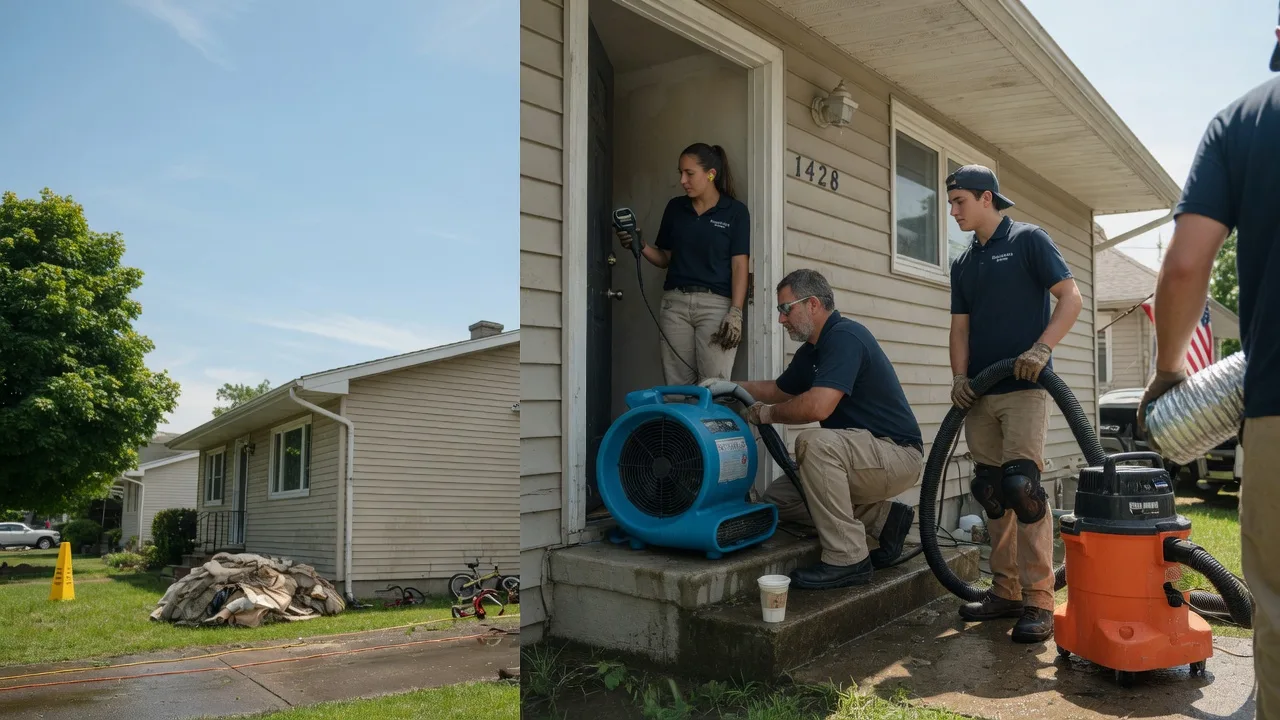 Water Damage Restoration in Wingett Run, OH near me